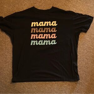 Black Woman’s ‘Mama' Graphic  T-Shirt
